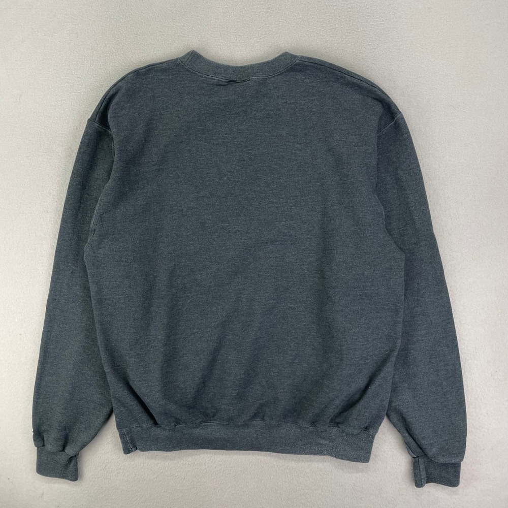Michigan State Crewneck Sweatshirt Mens Large Grey Champion Eco Fleece Retro Y2K - Picture 5 of 8